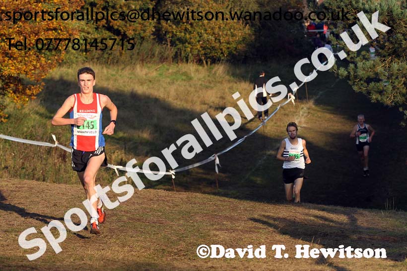 Senior men, National Cross Country Relays, Berry Park, Mansfield. Photo: David T. Hewitson/Sports for All Pics